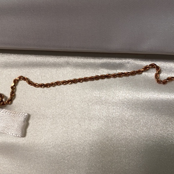 10k rose gold rope chain